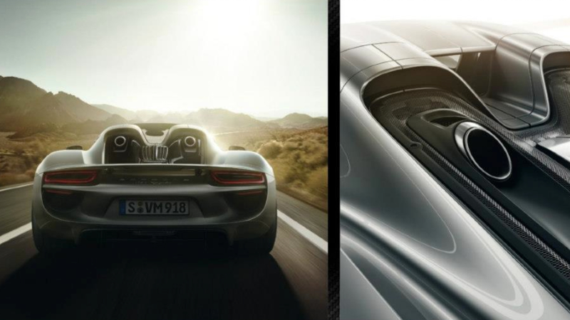 Illustration for article titled Leaked Brochure Shows Off Porsche's 800 Horsepower 78 MPG Hybrid 918 Spyder